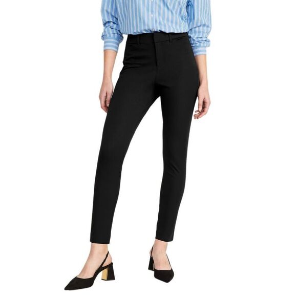 New! Old Navy High Waisted Pixie Skinny Ankle Pants Sz 6 - Picture 1 of 5